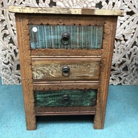 kh29 142 c indian furniture 3 drawer bedside table main