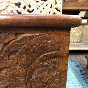 Alternative view of Carved Wooden Trunk