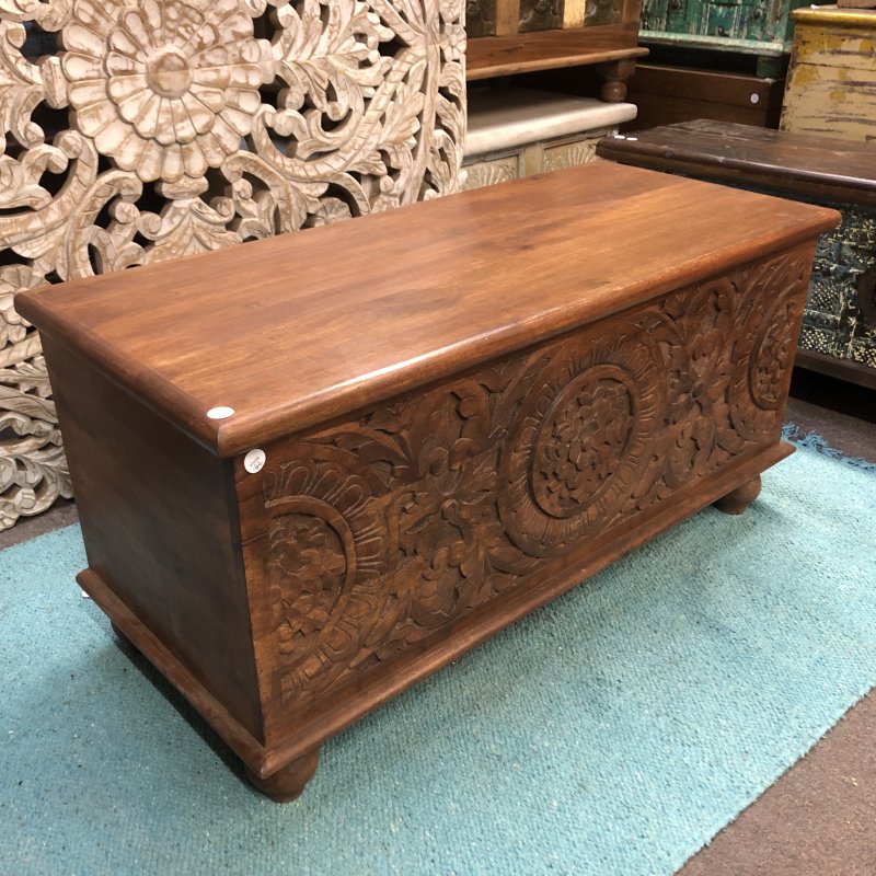 kh29 144 dk a indian furniture carved wooden trunk main