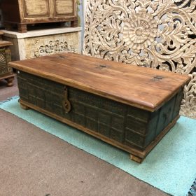 kh29 18 c indian furniture metal fronted trunk main