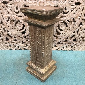 kh29 2 b indian furniture wooden pillar column stand main