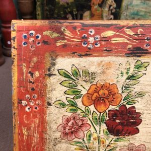 Alternative view of Painted Wooden Panels-Red