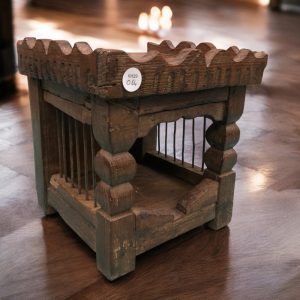 kh29 64 d indian furniture shrine iron bar main