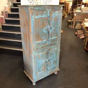 k84 2639 indian furniture wooden two cupboard cabinet main