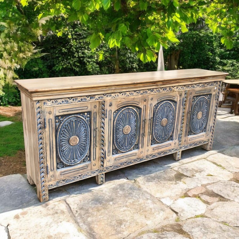 k84 2825 indian furniture large heritage sideboard main