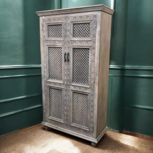 k84 2856 indian furniture jodhpur jali cabinet main