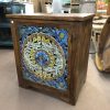 k84 2962 d indian furniture cabinet blue and yellow main