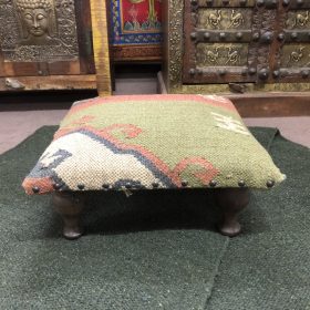 k84 5590 a indian furniture low kilim footstools main