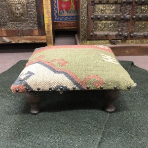 k84 5590 a indian furniture low kilim footstools main