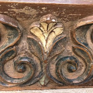 Alternative view of Lintel - Floral Swirl