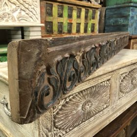 k84 5598 a indian furniture lintel floral swirl main