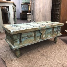 k84 5638 a indian furniture petite shabby trunk aqua main