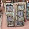 kh29 218 g indian furniture panel shabby turquiose main